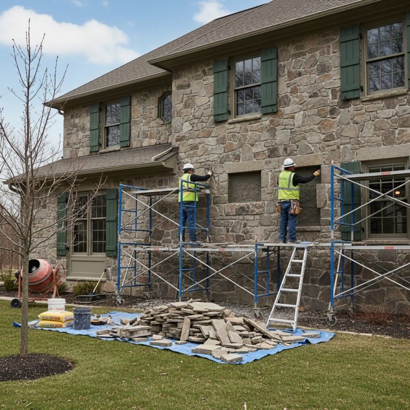 Home Structure Stone Mending
